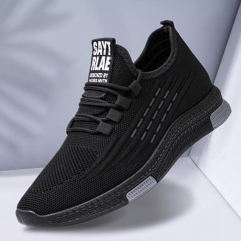 Men s trendy shoes Men s shoes Student trendy running shoes Flying woven breathable sports style single shoes 44
Men s trendy shoes Men s shoes Student trendy running shoes Flying woven breathable sports style single shoes 44