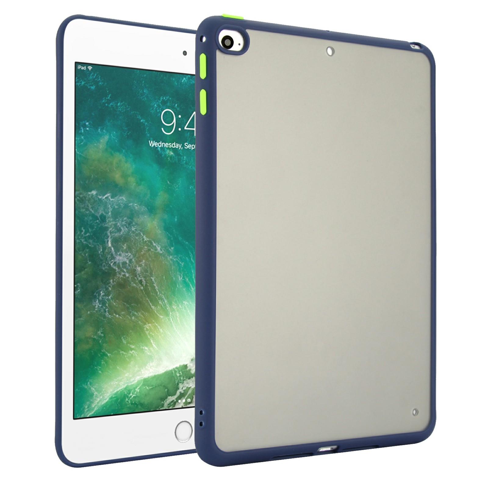 For iPad mini (2019) 7.9 inch/mini 4 Case Skin Touch Matte Acrylic TPU Shockproof Tablet Cover Dark Blue
For iPad mini (2019) 7.9 inch/mini 4 Case Skin Touch Matte Acrylic TPU Shockproof Tablet Cover Dark Blue