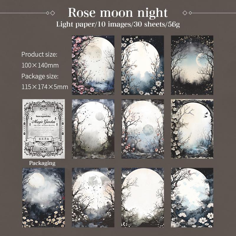 30Pcs Magic Series Retro Material Paper Light Paper Deco Junk Journaling Collage DIY Scrapbooking Card Making Stationery
30Pcs Magic Series Retro Material Paper Light Paper Deco Junk Journaling Collage DIY Scrapbooking Card Making Stationery