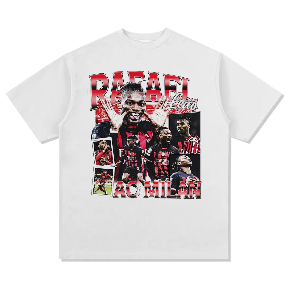 2026 Rafael Leão Leao Cotton Unisexs Shirt Milan Football Jersey Commemorative Shirt Summer Womens Short Sleeved Tshirt 4XL
2026 Rafael Leão Leao Cotton Unisexs Shirt Milan Football Jersey Commemorative Shirt Summer Womens Short Sleeved Tshirt 4XL