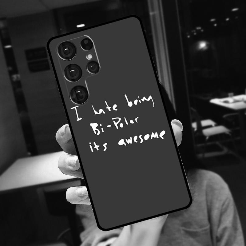 I Hate Being Bipolar Its Awesome Cover For Samsung Galaxy S25 S24 S21 S22 S23 Ultra S9 S10 Plus S24 FE S21 FE Phone Case Galaxy S10
I Hate Being Bipolar Its Awesome Cover For Samsung Galaxy S25 S24 S21 S22 S23 Ultra S9 S10 Plus S24 FE S21 FE Phone Case Galaxy S10