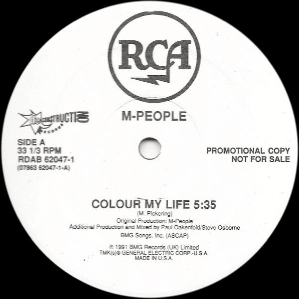 12-дюймовая пластинка M PEOPLE Colour My Life RDAB62047PROMO RCA 1991 США Танцевальная Электроника Б/у
12-дюймовая пластинка M PEOPLE Colour My Life RDAB62047PROMO RCA 1991 США Танцевальная Электроника Б/у