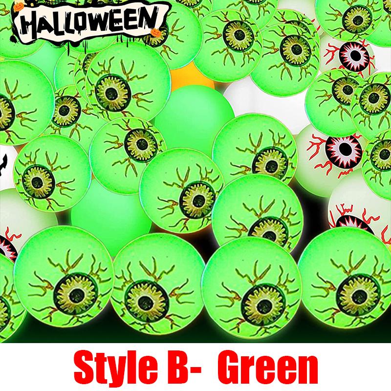 50/1pcs Luminous Halloween Bouncing Balls Glow in The Dark Fluorescent Rubber Eyeball Bouncy Ball Kids Toys Decor Party Favors 1PC
50/1pcs Luminous Halloween Bouncing Balls Glow in The Dark Fluorescent Rubber Eyeball Bouncy Ball Kids Toys Decor Party Favors 1PC