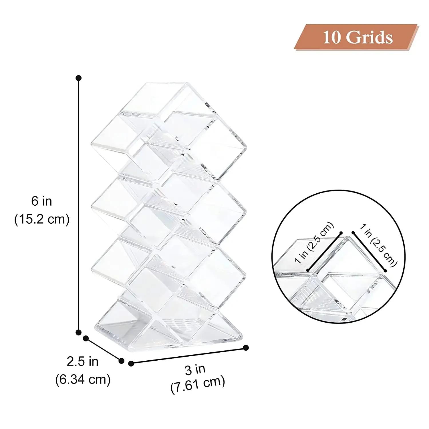 Acrylic Lipstick Holder Organizer 10/16 Slots Clear Lip Gloss Fish Shape Tower Case Display Stand Storage Box Makeup Cosmetic
Acrylic Lipstick Holder Organizer 10/16 Slots Clear Lip Gloss Fish Shape Tower Case Display Stand Storage Box Makeup Cosmetic