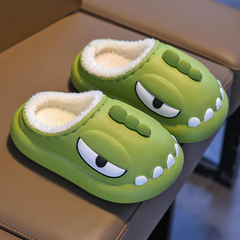 Children s dinosaur slippers, winter boys cotton slippers, baby kids waterproof indoor furry shoes, girls closed-back slippers 160Code(Inner Length15CM
Children s dinosaur slippers, winter boys cotton slippers, baby kids waterproof indoor furry shoes, girls closed-back slippers 160Code(Inner Length15CM