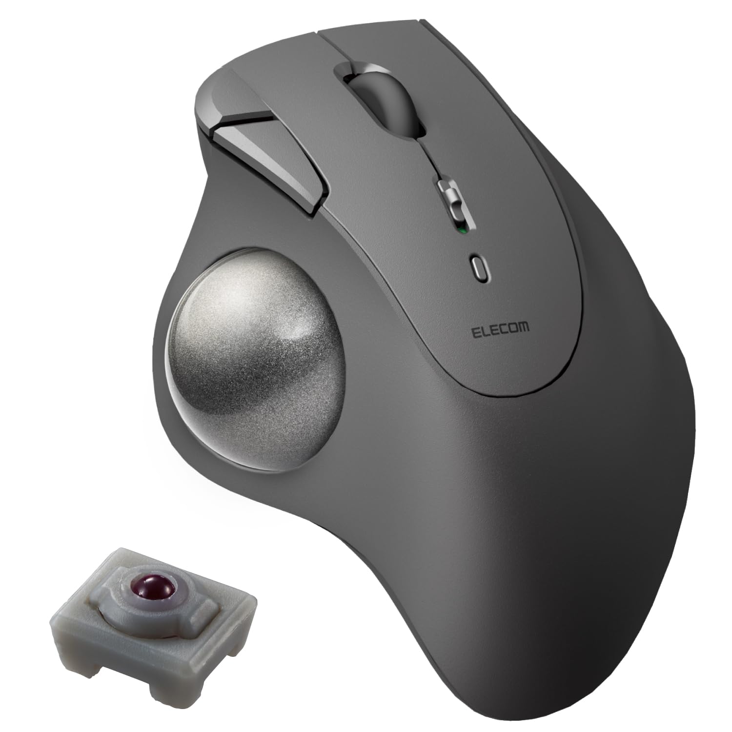 ELECOM IST Wireless Trackball Thumb 36mm Artificial Ruby 5 Mouse, Bluetooth, Operation, Ball, Support, Buttons, Windows, Mac, Chromebook, Black, чорний
ELECOM IST Wireless Trackball Thumb 36mm Artificial Ruby 5 Mouse, Bluetooth, Operation, Ball, Support, Buttons, Windows, Mac, Chromebook, Black, чорний