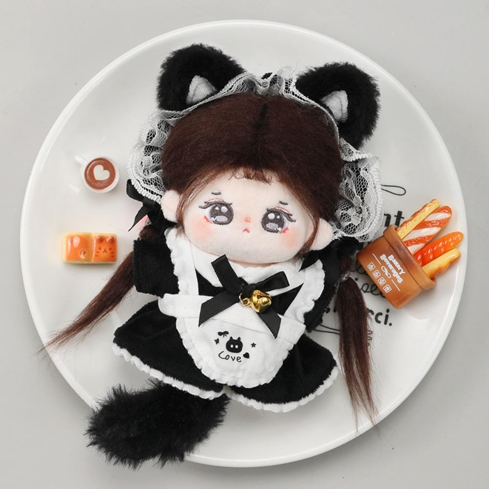 Maid Dress Cotton Doll s Clothes Bow Skirt Plush Doll Clothes Children s Gift 1 set
Maid Dress Cotton Doll s Clothes Bow Skirt Plush Doll Clothes Children s Gift 1 set