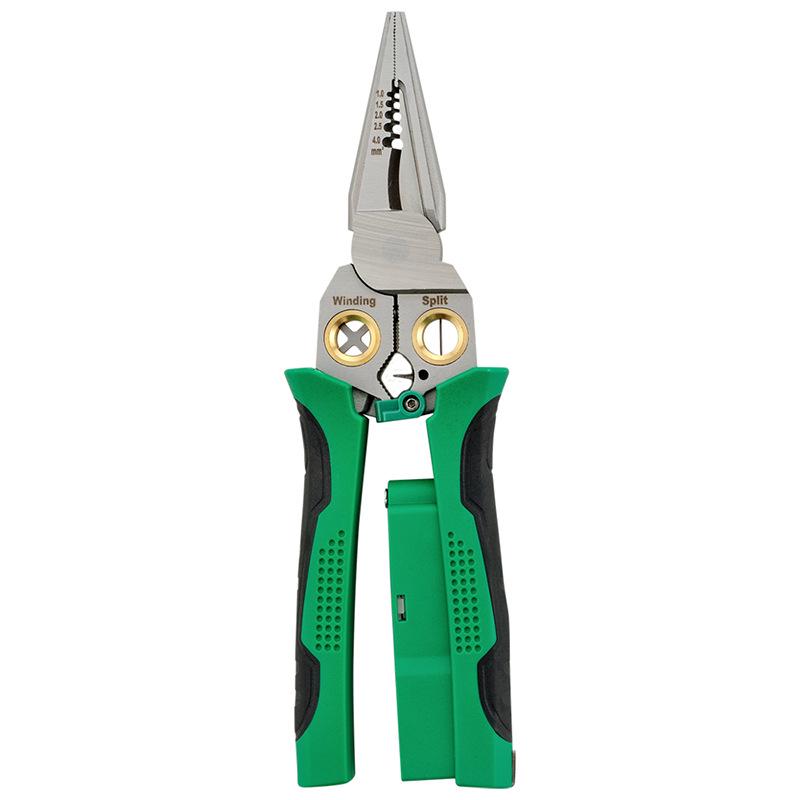 Multi-Function Electrician Pliers: Voltage Tester & Wire Stripper
Multi-Function Electrician Pliers: Voltage Tester & Wire Stripper