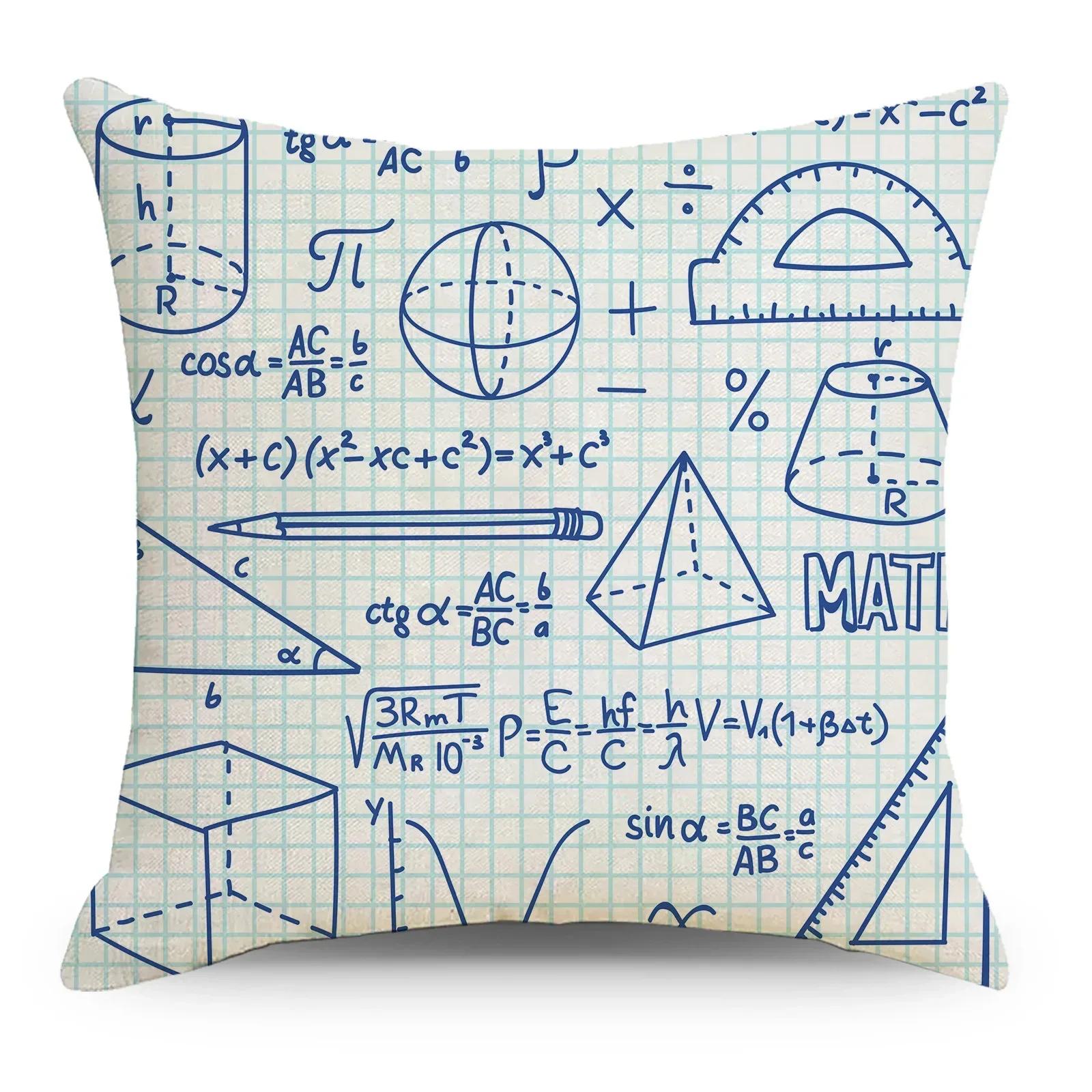Mathematical Physics Chemical Equation Throw Pillow Cover Personality GeometricGraffiti Cushion Cover 30x30cm
Mathematical Physics Chemical Equation Throw Pillow Cover Personality GeometricGraffiti Cushion Cover 30x30cm