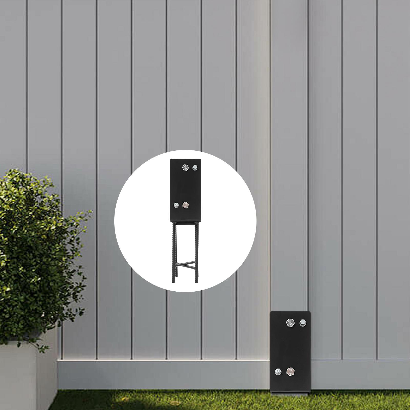 U-Shape Post Base Holder for Fence and Gazebo Construction, Black Modern Design, 1-Piece Furniture Foot Pad with Iron Base 1 Pc чорний
U-Shape Post Base Holder for Fence and Gazebo Construction, Black Modern Design, 1-Piece Furniture Foot Pad with Iron Base 1 Pc чорний