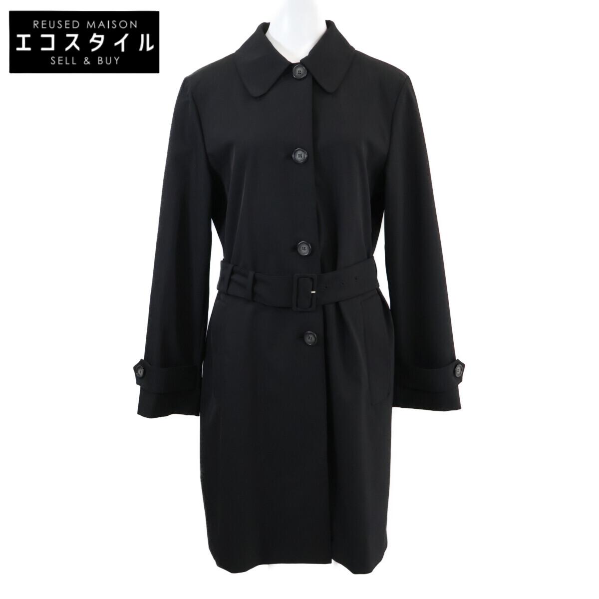 PRADA 29Y850 R172 1AIT with belt coat 40 blackUsed
PRADA 29Y850 R172 1AIT with belt coat 40 blackUsed