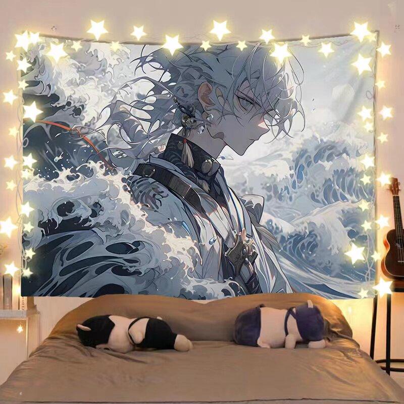New Chinese Style Illustration Tapestry Wall Hanging for Bedroom Headboard Wall Decor 74x94cm(29x37in)
New Chinese Style Illustration Tapestry Wall Hanging for Bedroom Headboard Wall Decor 74x94cm(29x37in)