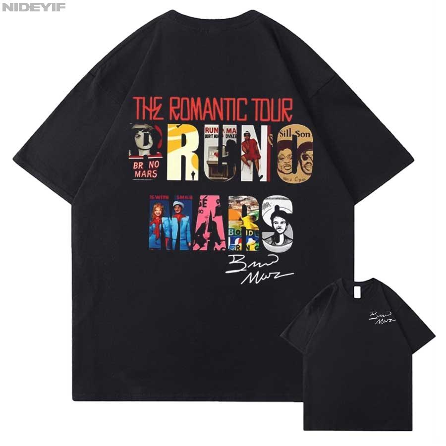 Bruno Mars The RoUnisextic Tour 2026 Album Cover T shirt for Unisex Women Hiphop Streetwear Oversized Tops 100 Cotton TShirt 03236 S
Bruno Mars The RoUnisextic Tour 2026 Album Cover T shirt for Unisex Women Hiphop Streetwear Oversized Tops 100 Cotton TShirt 03236 S