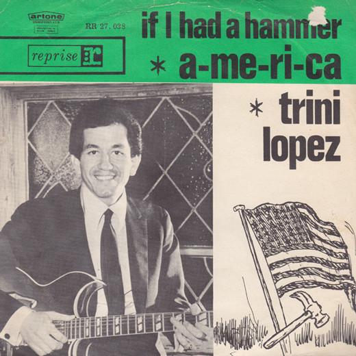 7inch Record TRINI LOPEZ America RR27038 Reprise Records 1963 Europe Rock Used
7inch Record TRINI LOPEZ America RR27038 Reprise Records 1963 Europe Rock Used