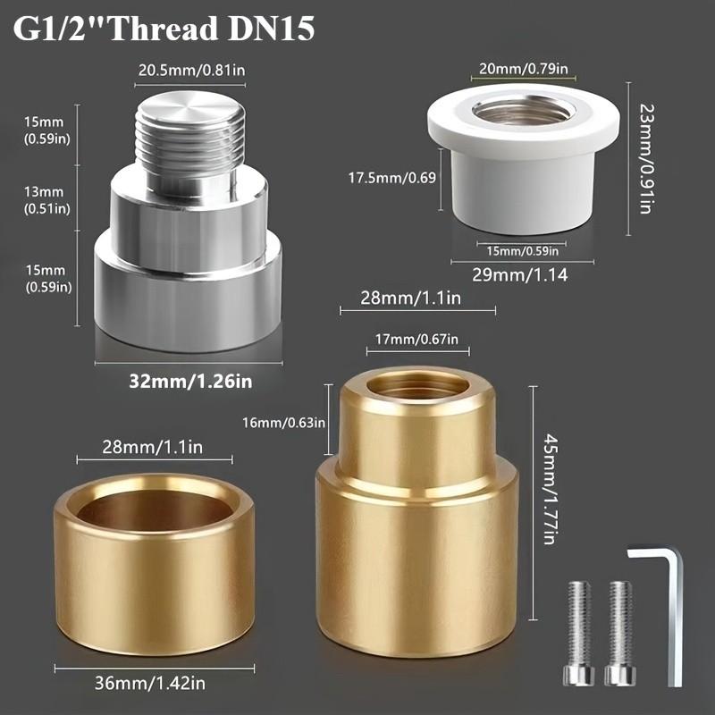 PPR Pipe Repair Kit – No Disassembly, Metal Quick Fix for G1/2 & G3/4 , w/ Hex Socket & Nut
PPR Pipe Repair Kit – No Disassembly, Metal Quick Fix for G1/2 & G3/4 , w/ Hex Socket & Nut