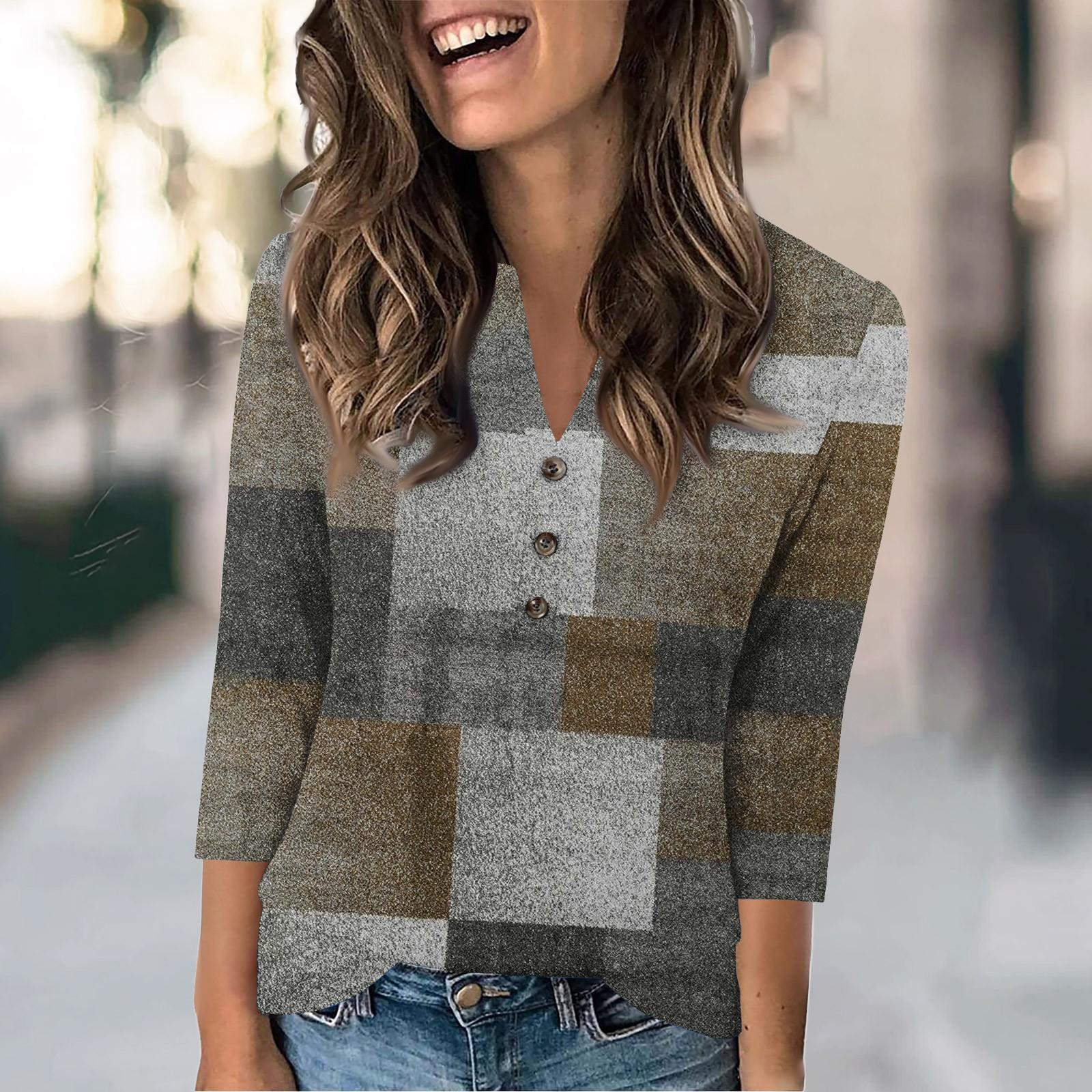 Жіночий модний повсякденний вільний топ з принтом і круглим вирізом з рукавами 3/4 L фіолетовий
Жіночий модний повсякденний вільний топ з принтом і круглим вирізом з рукавами 3/4 L фіолетовий