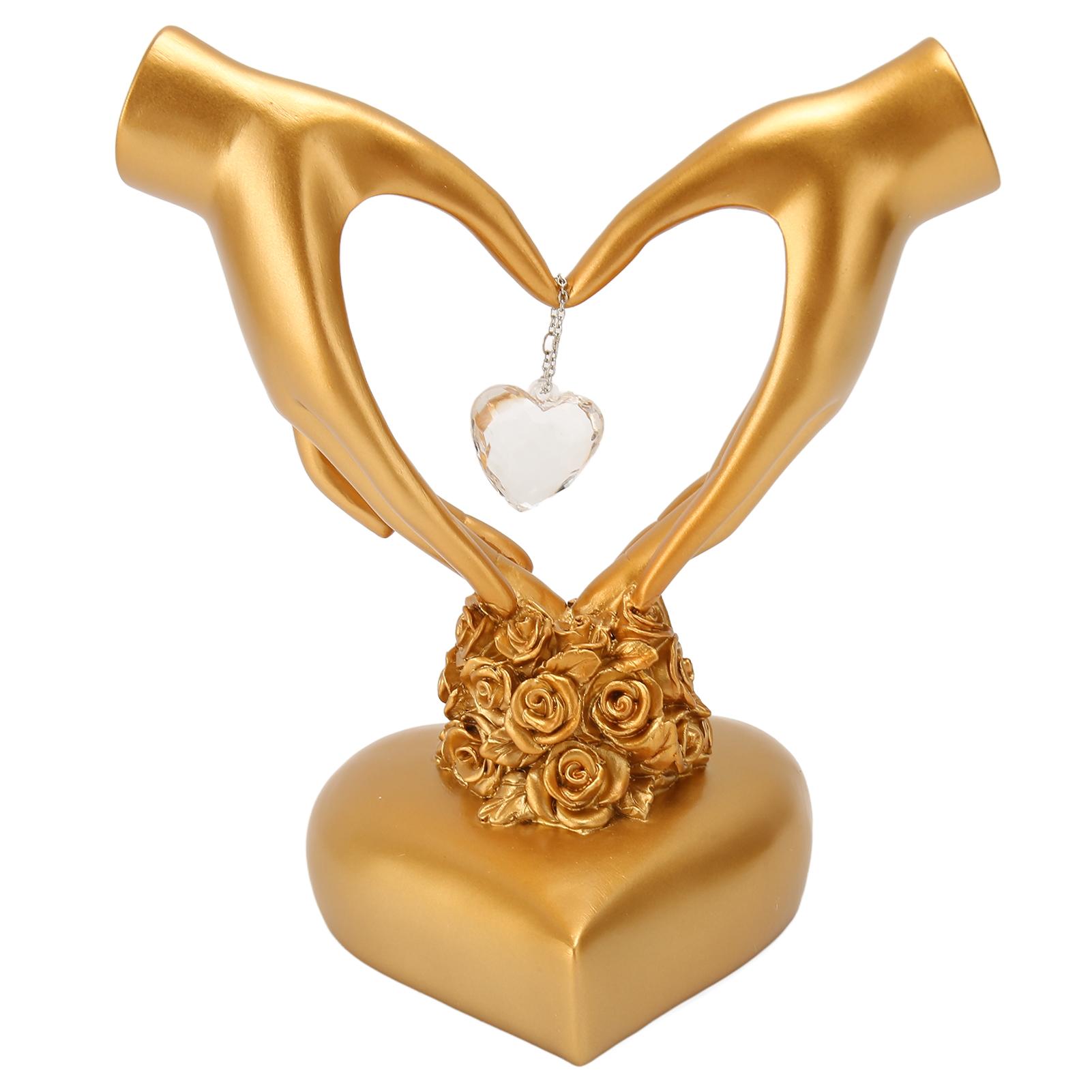 Heart Gesture Decoration Resin Heart Sculpture Romantic Hand Gesture Statue for Wedding Living Room
Heart Gesture Decoration Resin Heart Sculpture Romantic Hand Gesture Statue for Wedding Living Room