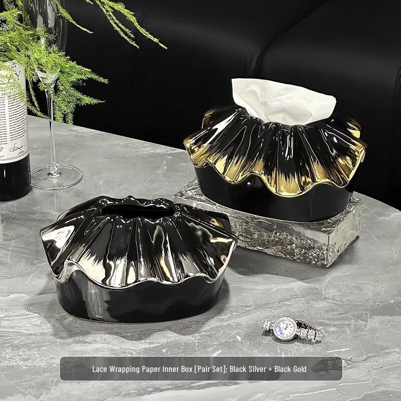 Light Luxury Lace Bag Tissue Box
Light Luxury Lace Bag Tissue Box