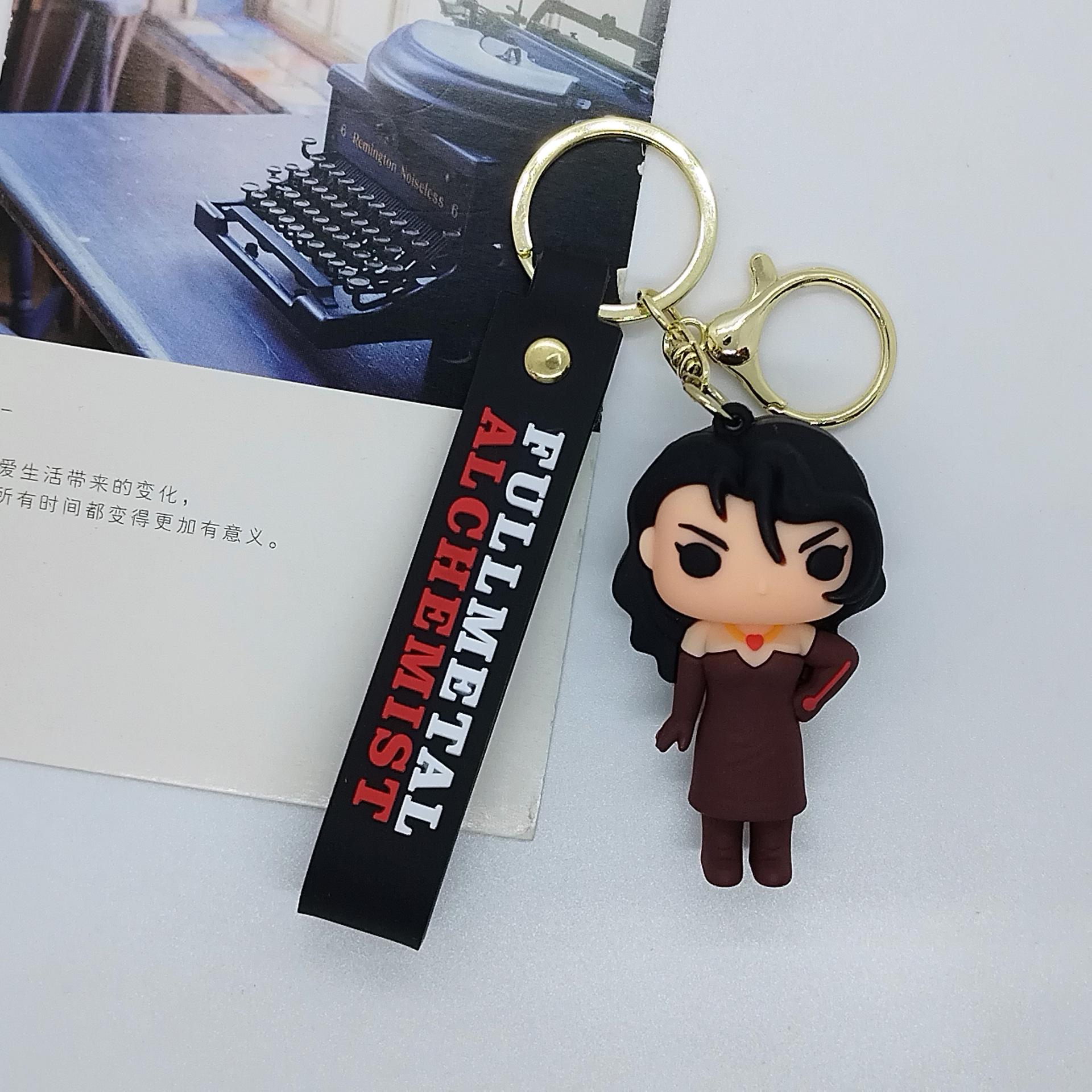 Creative Cartoon Steel Alchemist Doll Keychain Bag Car Keychain Wholesale Y2k Fashion Toys Anime Cartoon Cute Personalized Gifts
Creative Cartoon Steel Alchemist Doll Keychain Bag Car Keychain Wholesale Y2k Fashion Toys Anime Cartoon Cute Personalized Gifts
