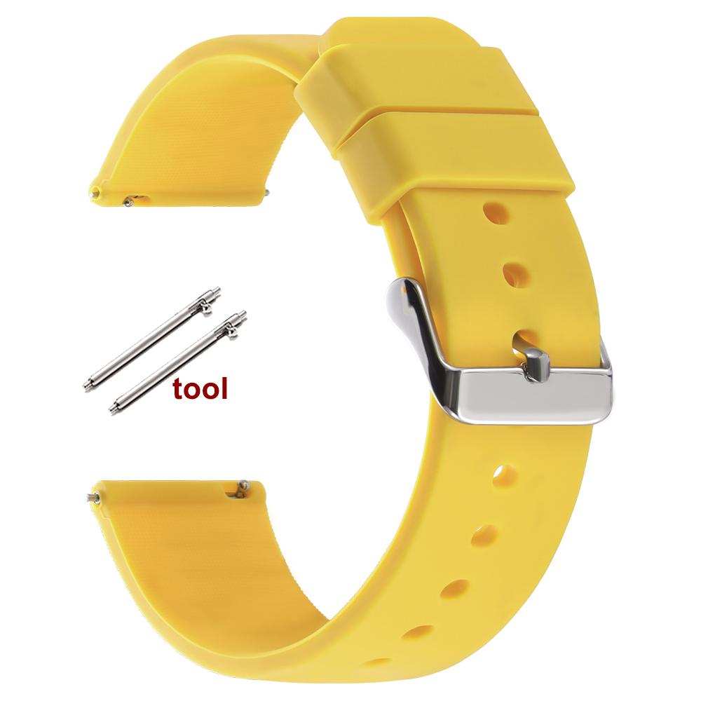 Soft Silicone Watch Strap 16mm 18mm 20mm 22mm 24 for Omega Wristband Quick Release Candy Color Watchbands for Men Women Bracelet 16mm жёлтый
Soft Silicone Watch Strap 16mm 18mm 20mm 22mm 24 for Omega Wristband Quick Release Candy Color Watchbands for Men Women Bracelet 16mm жёлтый