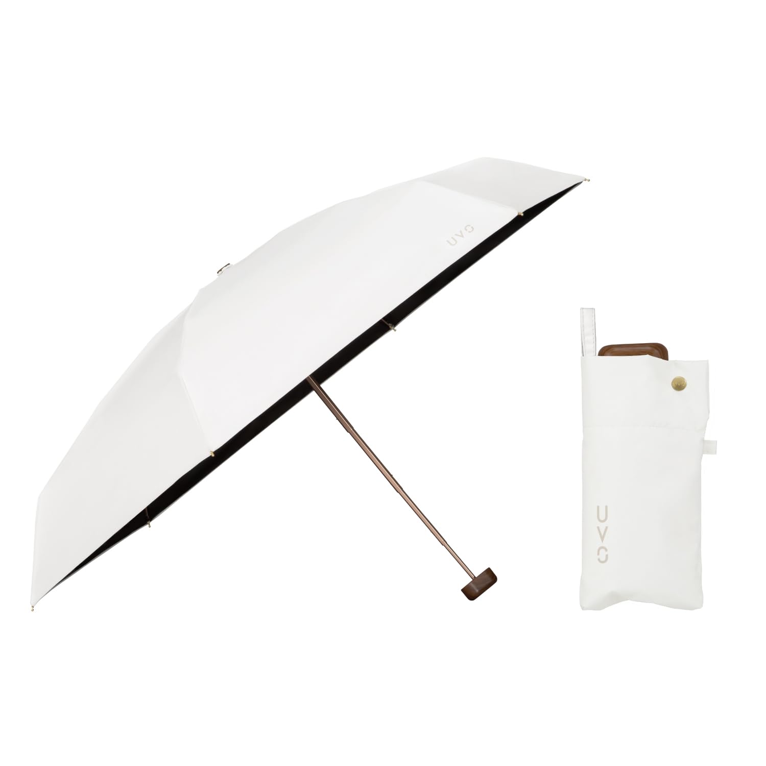 The ultimate UVO folding umbrella 5 plain light blocking UV cut heat shielding suitable for both sunny and rainy 53cm Wpc. parasol (Ubo) / sections,
The ultimate UVO folding umbrella 5 plain light blocking UV cut heat shielding suitable for both sunny and rainy 53cm Wpc. parasol (Ubo) / sections,