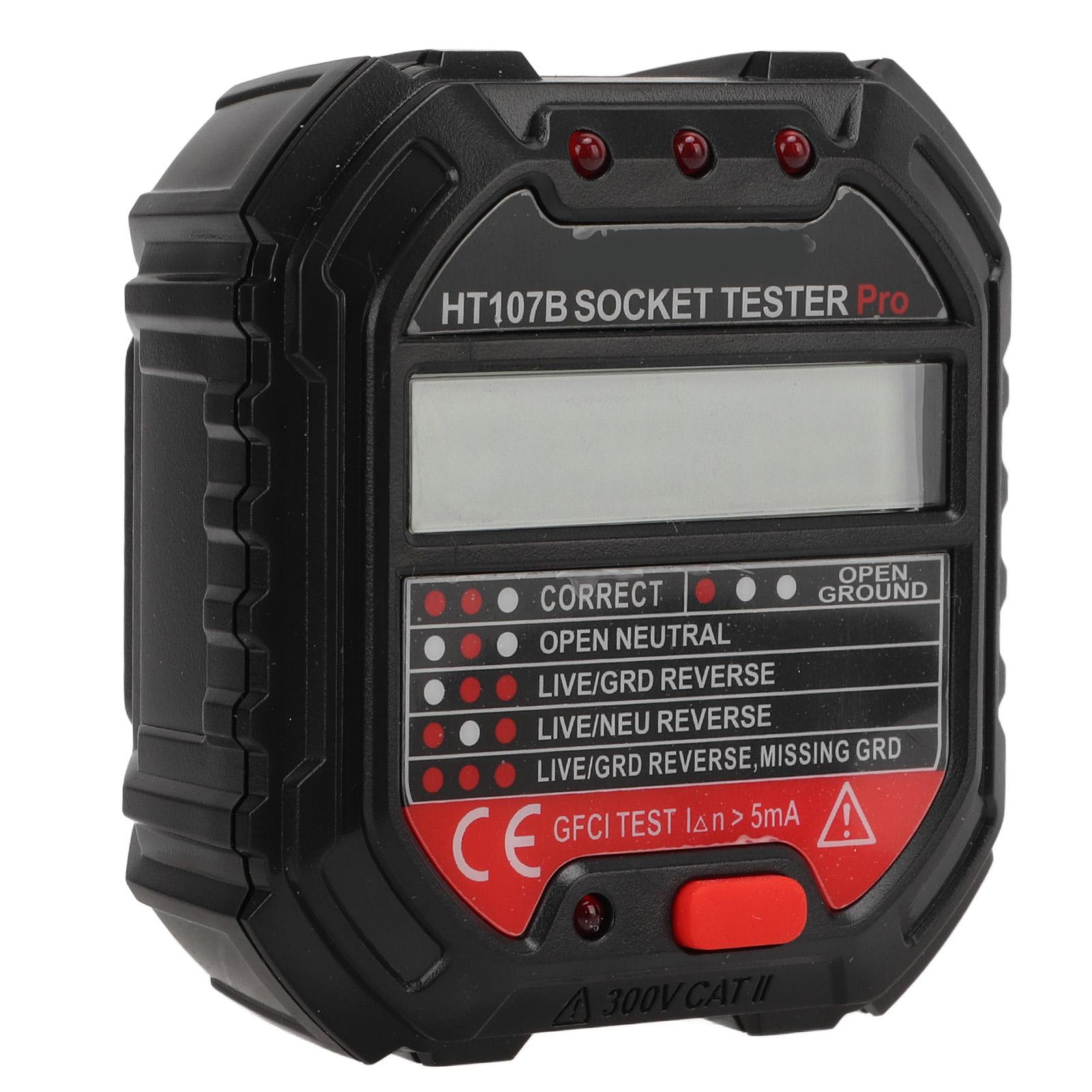 Фазовый детектор Цифровой дисплей Гнездо Электроскоп Тестовый прибор для
Фазовый детектор Цифровой дисплей Гнездо Электроскоп Тестовый прибор для