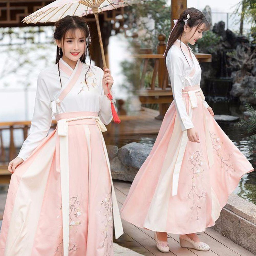 Printing Fashion Performance Antique Clothes Coat Skirt Female Hanfu Costume Chinese Style Clothes
Printing Fashion Performance Antique Clothes Coat Skirt Female Hanfu Costume Chinese Style Clothes
