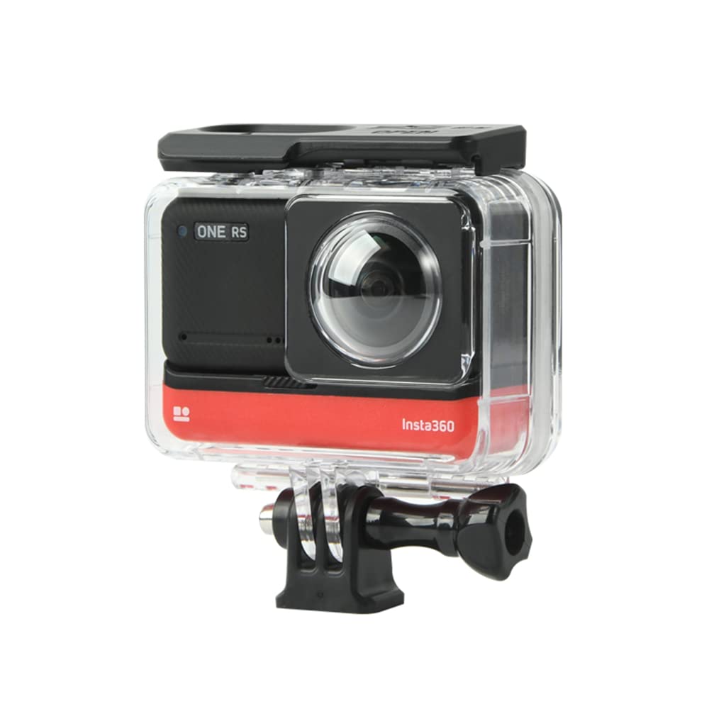 Twaxl Waterproof Case Dive Protective Shell for Insta360 ONE RS Panoramic Lens (for Version)
Twaxl Waterproof Case Dive Protective Shell for Insta360 ONE RS Panoramic Lens (for Version)