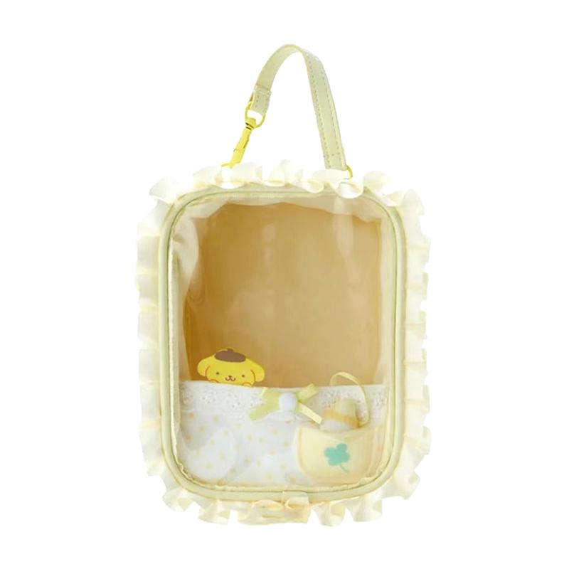 Sanrio Kawaii Doll Transparent Lace Handbag Pendant Anime Character Doll Pacifier Accessories Dustproof Display Bag Girl Gift жёлтый
Sanrio Kawaii Doll Transparent Lace Handbag Pendant Anime Character Doll Pacifier Accessories Dustproof Display Bag Girl Gift жёлтый