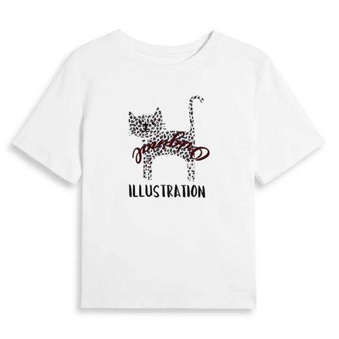 Korean version of summer 2025 fashion Korea Dongdaemun pure cotton short-sleeved personalized printing versatile crew neck T-shirt top S
Korean version of summer 2025 fashion Korea Dongdaemun pure cotton short-sleeved personalized printing versatile crew neck T-shirt top S