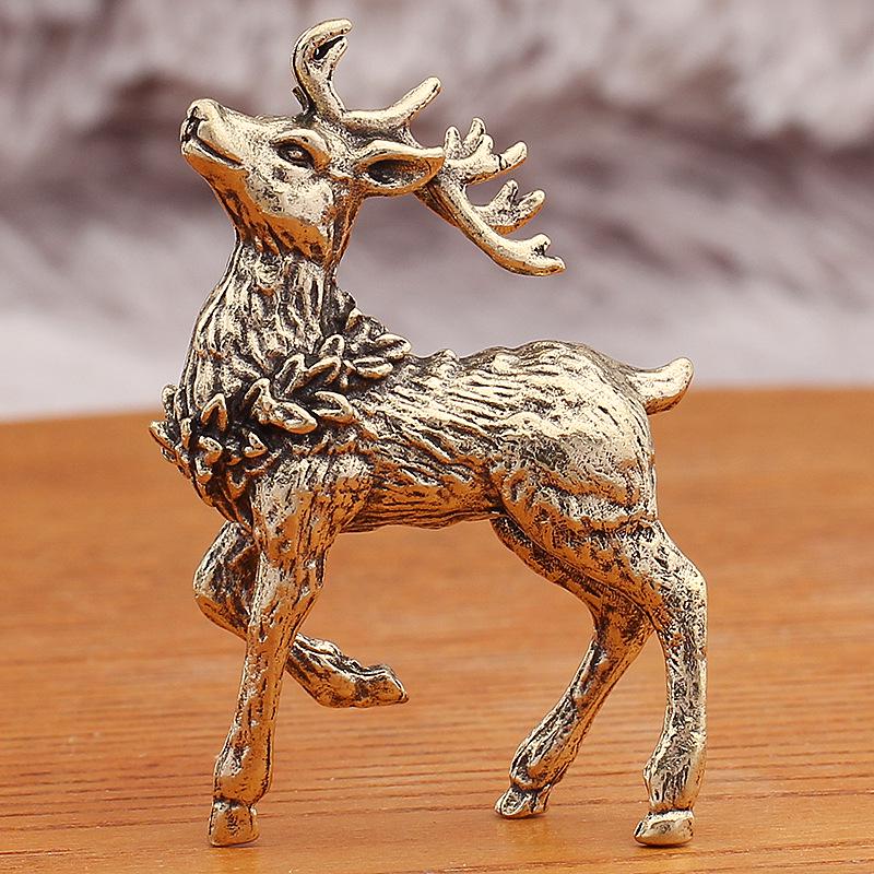 Brass Sika Deer Figurines - Home & Office Christmas Decorations, Small Gifts & Handicrafts
Brass Sika Deer Figurines - Home & Office Christmas Decorations, Small Gifts & Handicrafts