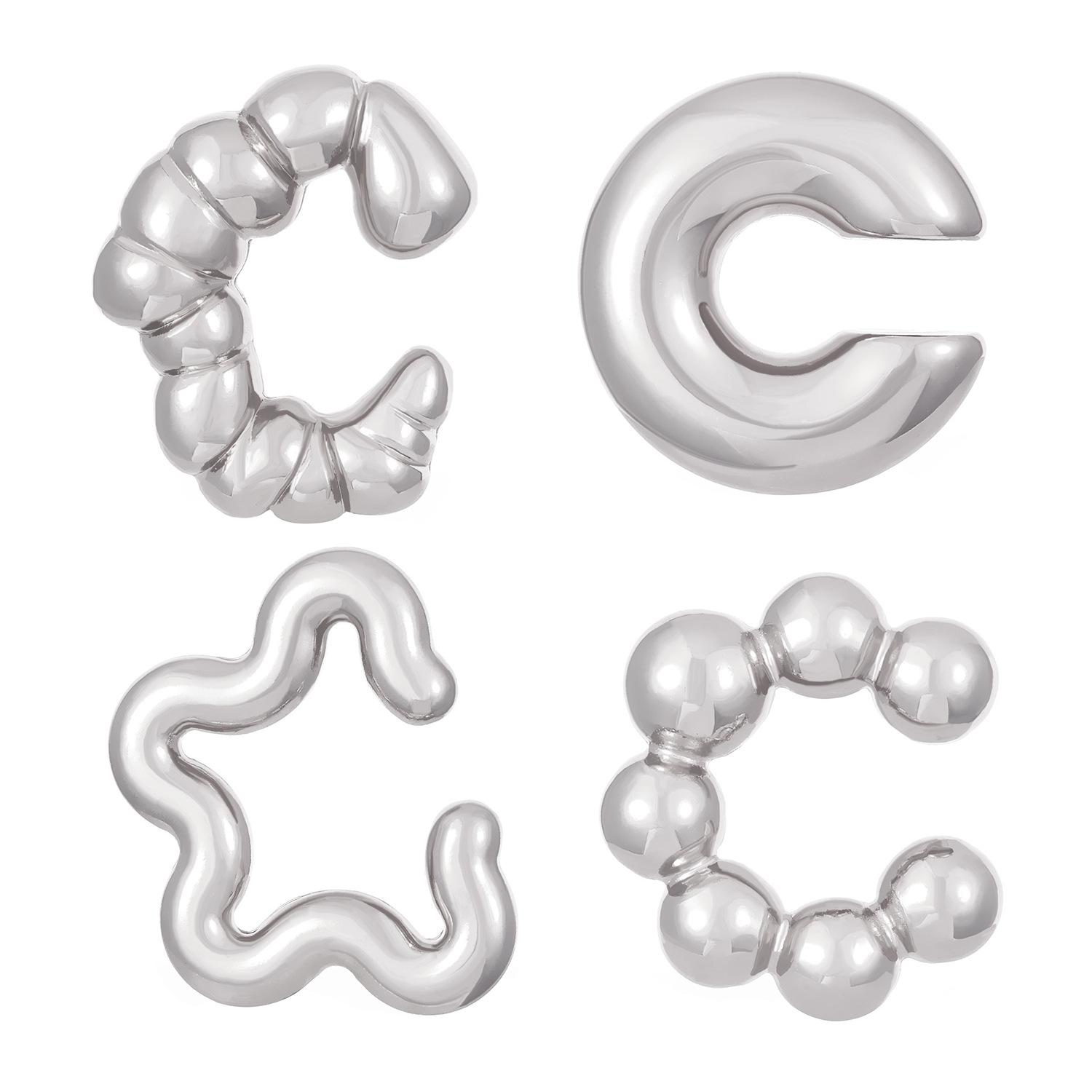 4 шт./компл. винтажные геометрические серьги-клипсы женские модные глянцевые C-образные серьги без пирсинга поддельные хрящи уха-каффы ювелирные изделия аксессуары
4 шт./компл. винтажные геометрические серьги-клипсы женские модные глянцевые C-образные серьги без пирсинга поддельные хрящи уха-каффы ювелирные изделия аксессуары