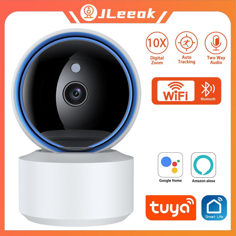 Jleeok Tuya 5MP WIFI Wireless Surveillence IP Camera PTZ Indoor Motion Tracking Baby Monitor 10X Zoom Home Securtiy IR Cam CCTV Alexa
Jleeok Tuya 5MP WIFI Wireless Surveillence IP Camera PTZ Indoor Motion Tracking Baby Monitor 10X Zoom Home Securtiy IR Cam CCTV Alexa