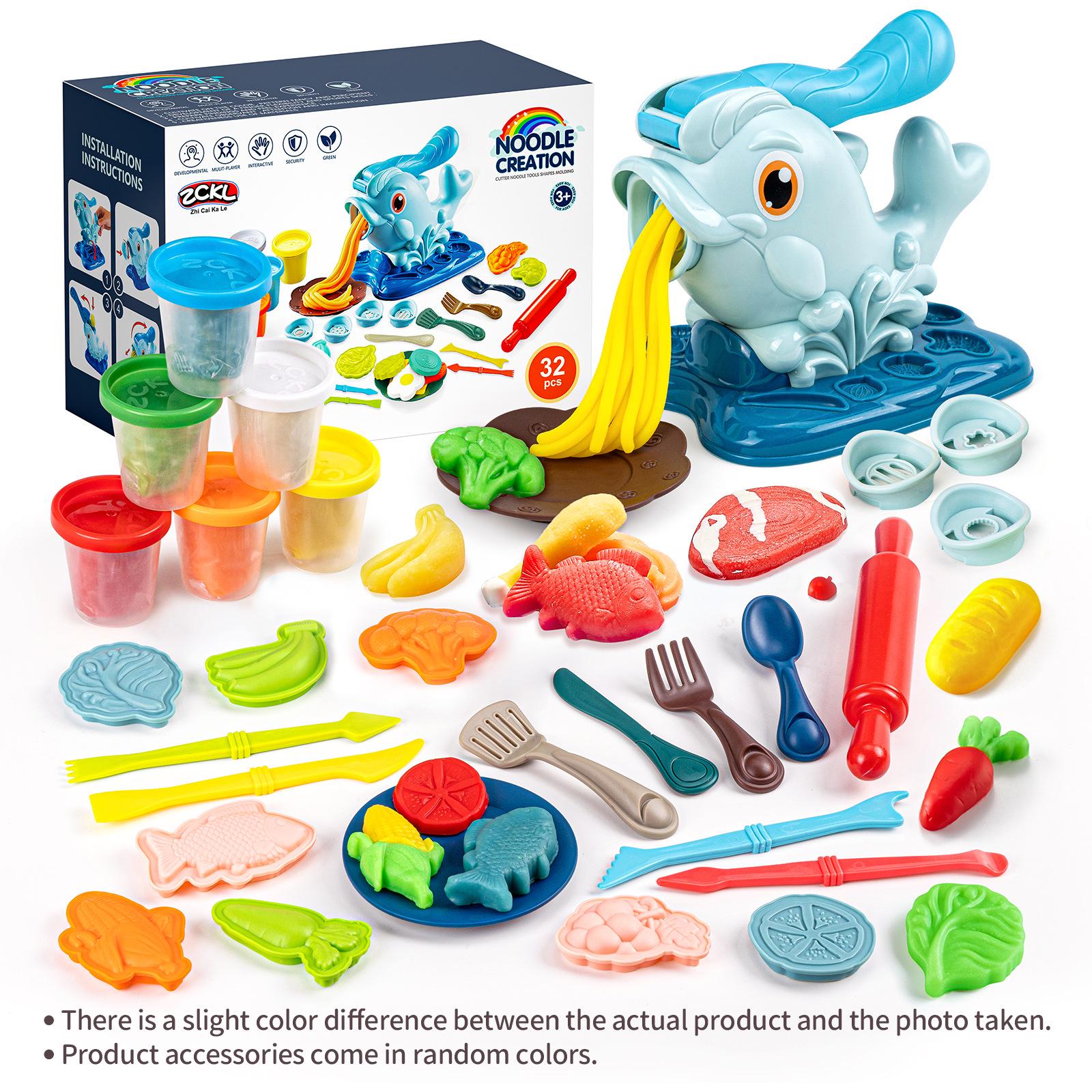Cross-Border Children s Playdough: Lightweight Colored Clay Noodle Maker & Role-Playing Toy Set 22.5 x 10 x 16 cm светло-синий
Cross-Border Children s Playdough: Lightweight Colored Clay Noodle Maker & Role-Playing Toy Set 22.5 x 10 x 16 cm светло-синий