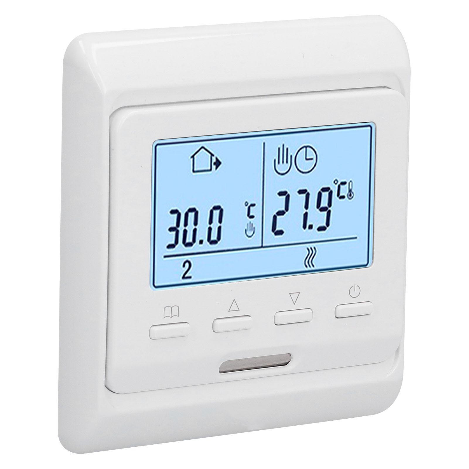 ME5516 Программируемый термостат с ЖК-дисплеем, интеллектуальный термостат для напольного отопления, нагрева воды
ME5516 Программируемый термостат с ЖК-дисплеем, интеллектуальный термостат для напольного отопления, нагрева воды