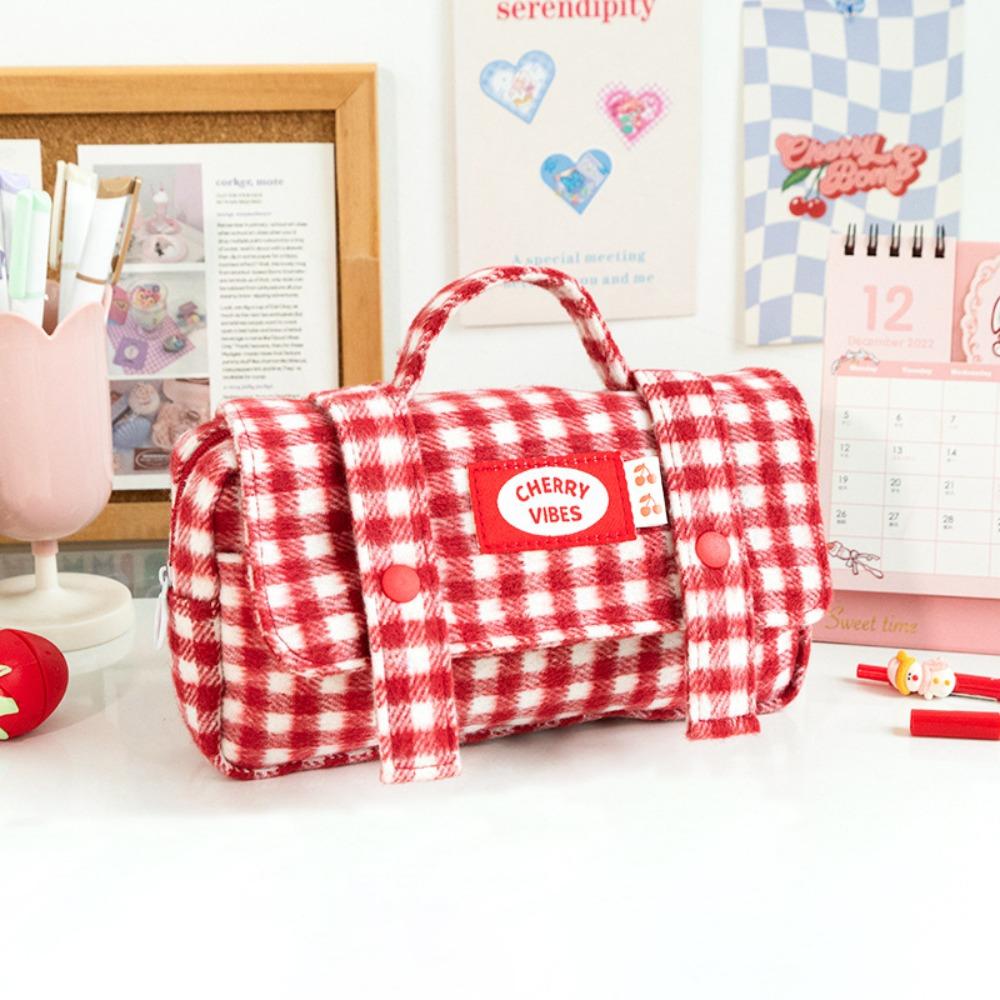 Відкидна обкладинка Сумка для ручок Вишнева сумка для канцелярського приладдя Креативний пенал Студенти червоний
Відкидна обкладинка Сумка для ручок Вишнева сумка для канцелярського приладдя Креативний пенал Студенти червоний