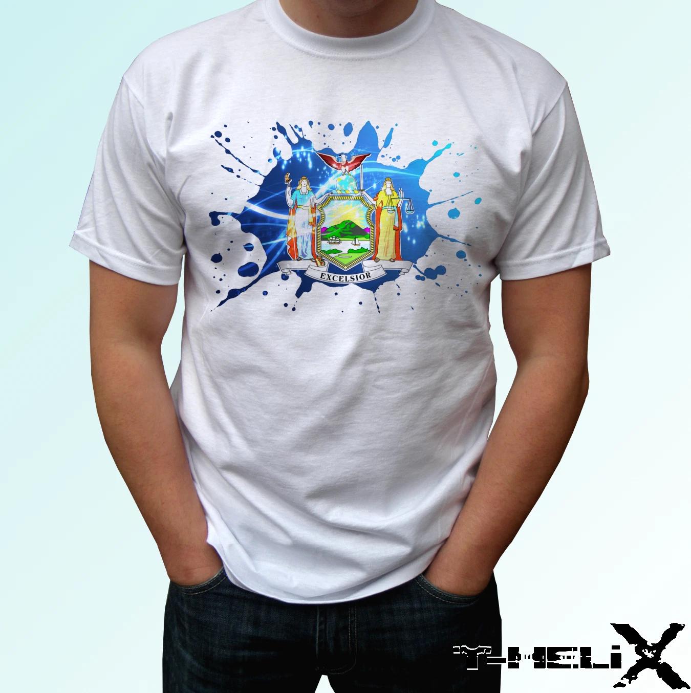 New York flag - white kids boys T-Shirt top USA NY design s s kids baby sizes 160
New York flag - white kids boys T-Shirt top USA NY design s s kids baby sizes 160