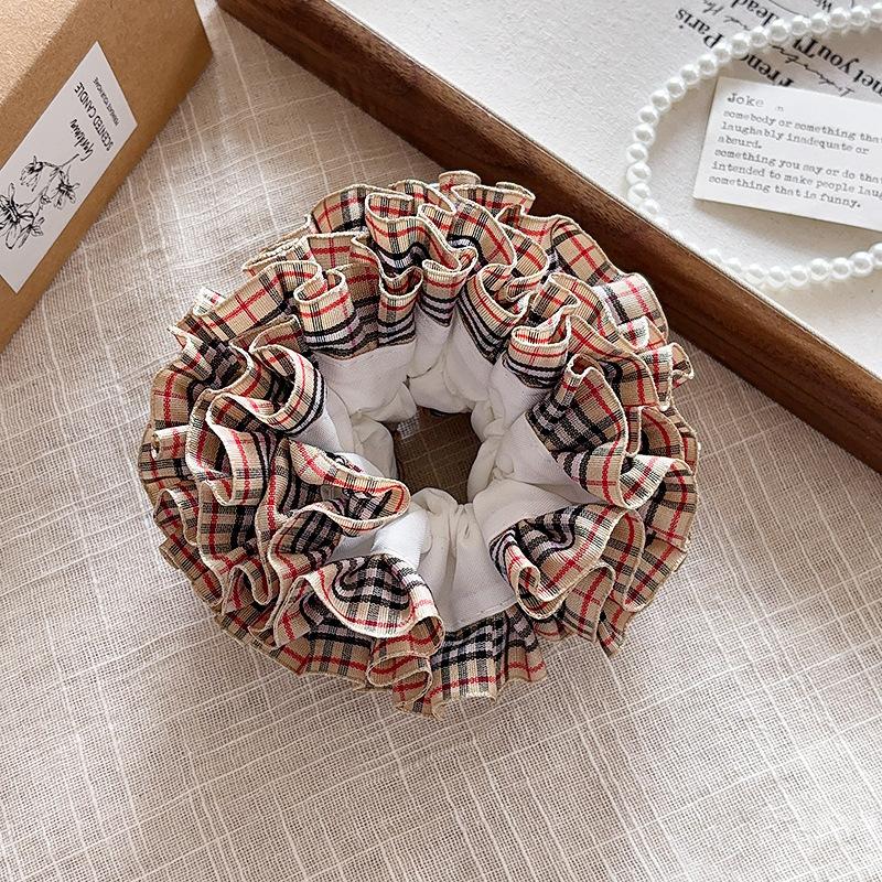 Korean British style sub large intestine hair band retro college style ball head rubber band hair rope autumn and winter hair accessories
Korean British style sub large intestine hair band retro college style ball head rubber band hair rope autumn and winter hair accessories