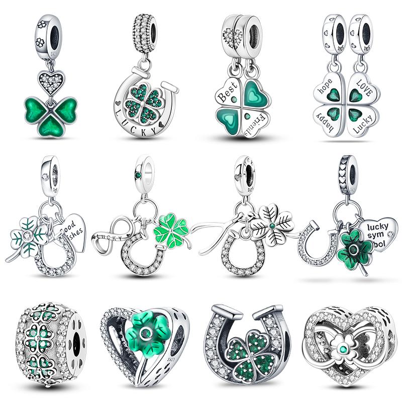 Модні стерлінгове срібло S925 Lucky Four Leaf Clover Series Charms Beads Fit Original Bracelet Fine DIY Bird Jewelry
Модні стерлінгове срібло S925 Lucky Four Leaf Clover Series Charms Beads Fit Original Bracelet Fine DIY Bird Jewelry