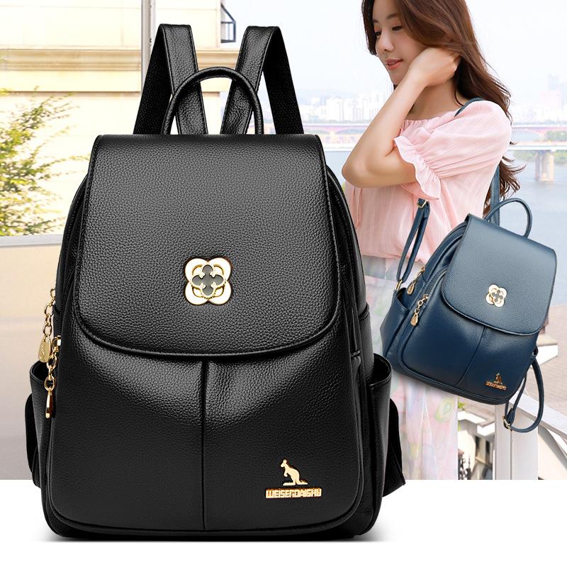Solid Color Simple Women s Backpack with Waterproof Cover Casual Travel Women s Backpack Retro High School Student Backpack Women
Solid Color Simple Women s Backpack with Waterproof Cover Casual Travel Women s Backpack Retro High School Student Backpack Women