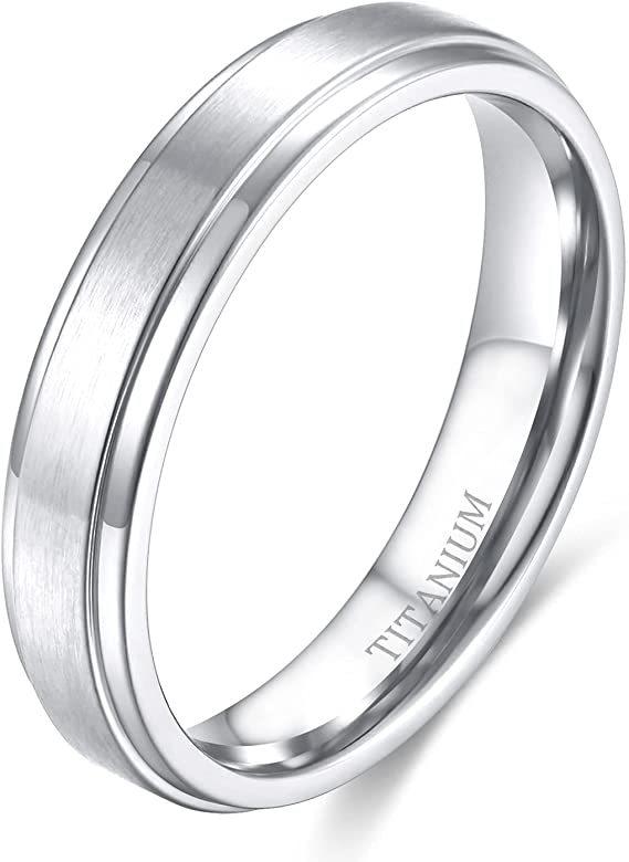 Simple Black Gold Silver Titanium Ring, 4mm-10mm Width US Size 7
Simple Black Gold Silver Titanium Ring, 4mm-10mm Width US Size 7