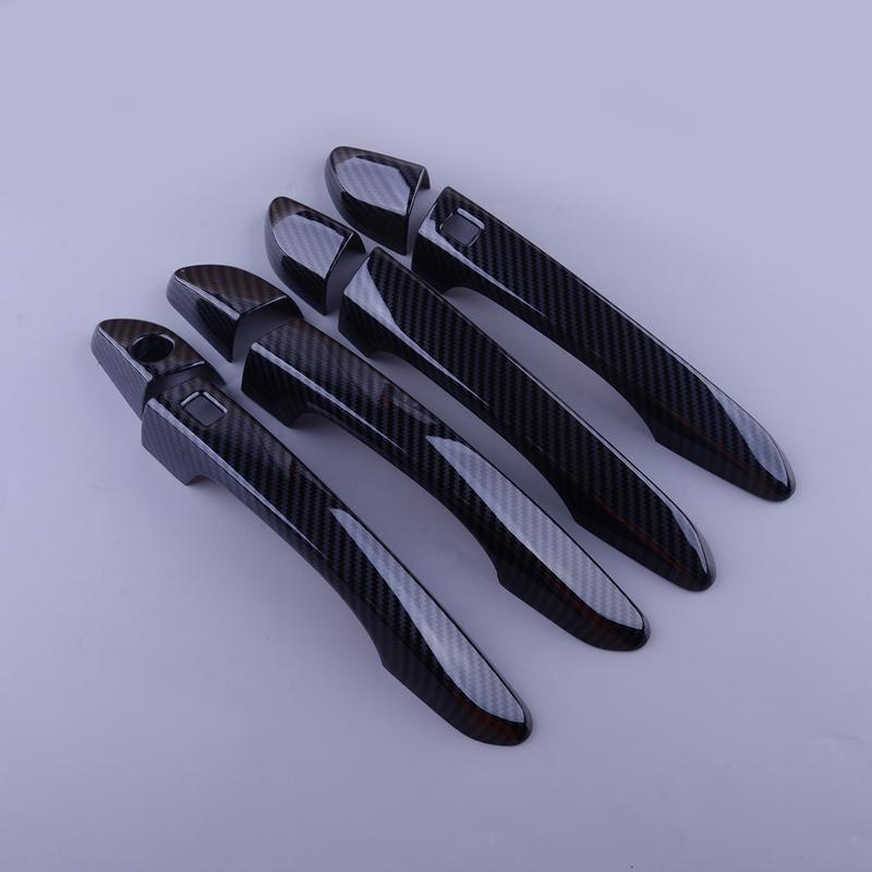 1 Set Black Carbon Fiber Texture Exterior Door Handle Cover Trim Decor Fit for Hyundai Tucson 2016 2017 2018
1 Set Black Carbon Fiber Texture Exterior Door Handle Cover Trim Decor Fit for Hyundai Tucson 2016 2017 2018
