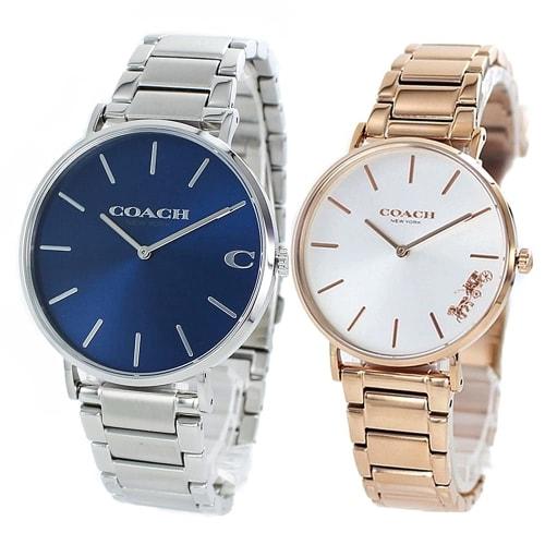 Coach Pair Watch Storage Box for Men and Women, Blue, Silver, and Rose Gold Bracelet Watch, 1460242914503576
Coach Pair Watch Storage Box for Men and Women, Blue, Silver, and Rose Gold Bracelet Watch, 1460242914503576