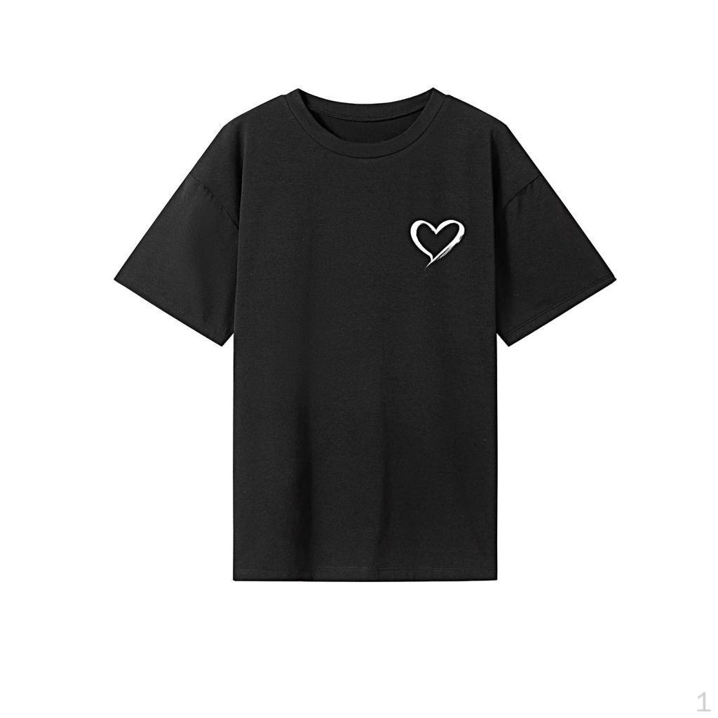 Футболка для женщин с круглым вырезом, летние топы
Футболка для женщин с круглым вырезом, летние топы