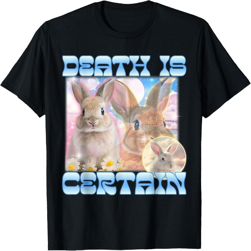 Death Is Certain Cringe Bunny Funny Oddly Specific Dank Meme T-Shirt XXXXXL чорний
Death Is Certain Cringe Bunny Funny Oddly Specific Dank Meme T-Shirt XXXXXL чорний