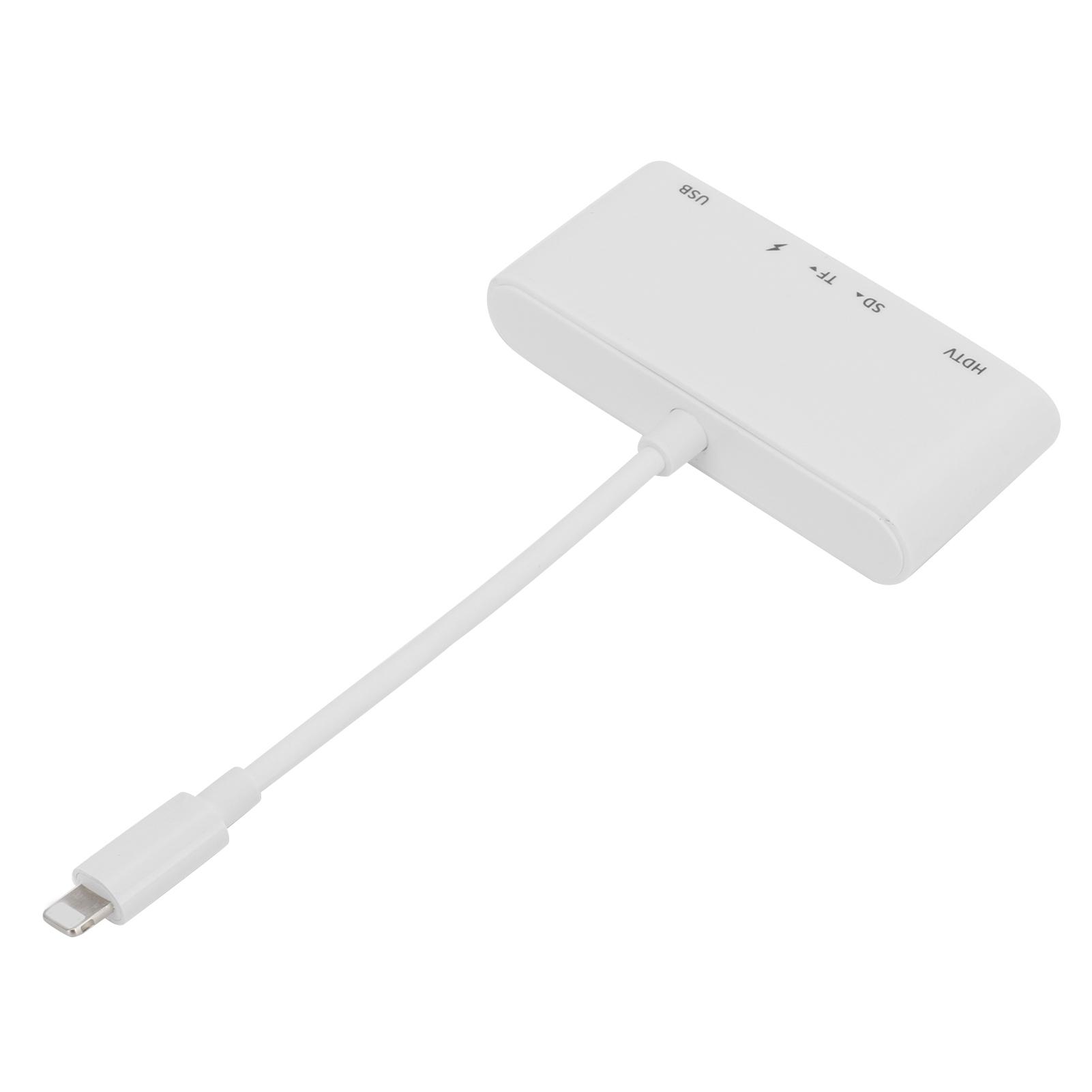 5 в 1 концентратор для быстрой зарядки TF цифровой кард-ридер OTG адаптер для iPhone X XR XS 11Pro
5 в 1 концентратор для быстрой зарядки TF цифровой кард-ридер OTG адаптер для iPhone X XR XS 11Pro