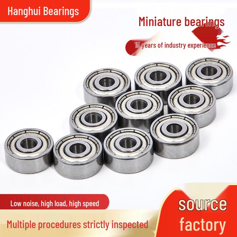 Miniature Deep Groove Ball Bearings 634-639ZZ/2RS - Silent Series Carbon Steel 635
Miniature Deep Groove Ball Bearings 634-639ZZ/2RS - Silent Series Carbon Steel 635