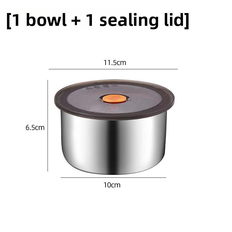 Household Refrigerator Storage Circular Crisper with Lid 1 bowl &1 sealing lid
Household Refrigerator Storage Circular Crisper with Lid 1 bowl &1 sealing lid
