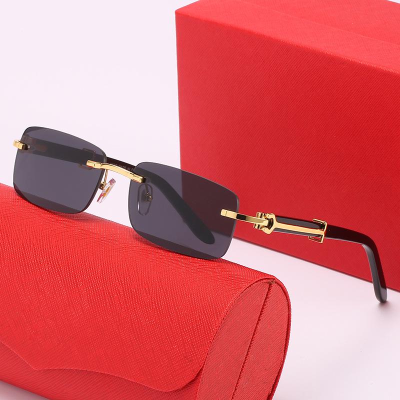2023 Kaka Frameless Sunglasses with Floral Acetate Legs - Stylish European & American Square Frames for Women & Men
2023 Kaka Frameless Sunglasses with Floral Acetate Legs - Stylish European & American Square Frames for Women & Men
