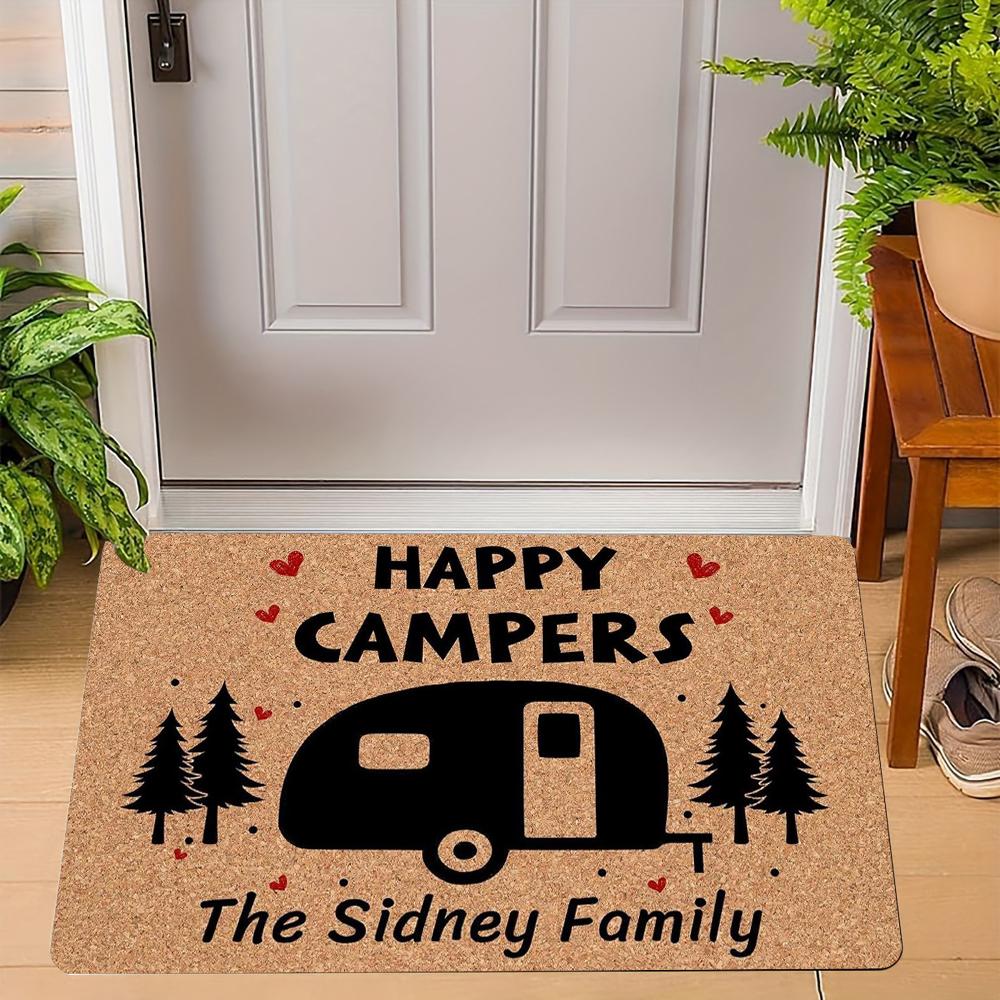 Camper Welcome Entrance Doormat Home Decor Carpet Indoor Outdoor Floor Mat Living Room Bedroom Bath Kitchen Rug 50x80CM
Camper Welcome Entrance Doormat Home Decor Carpet Indoor Outdoor Floor Mat Living Room Bedroom Bath Kitchen Rug 50x80CM